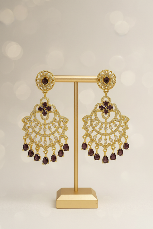 Chandni Brown Chandbali