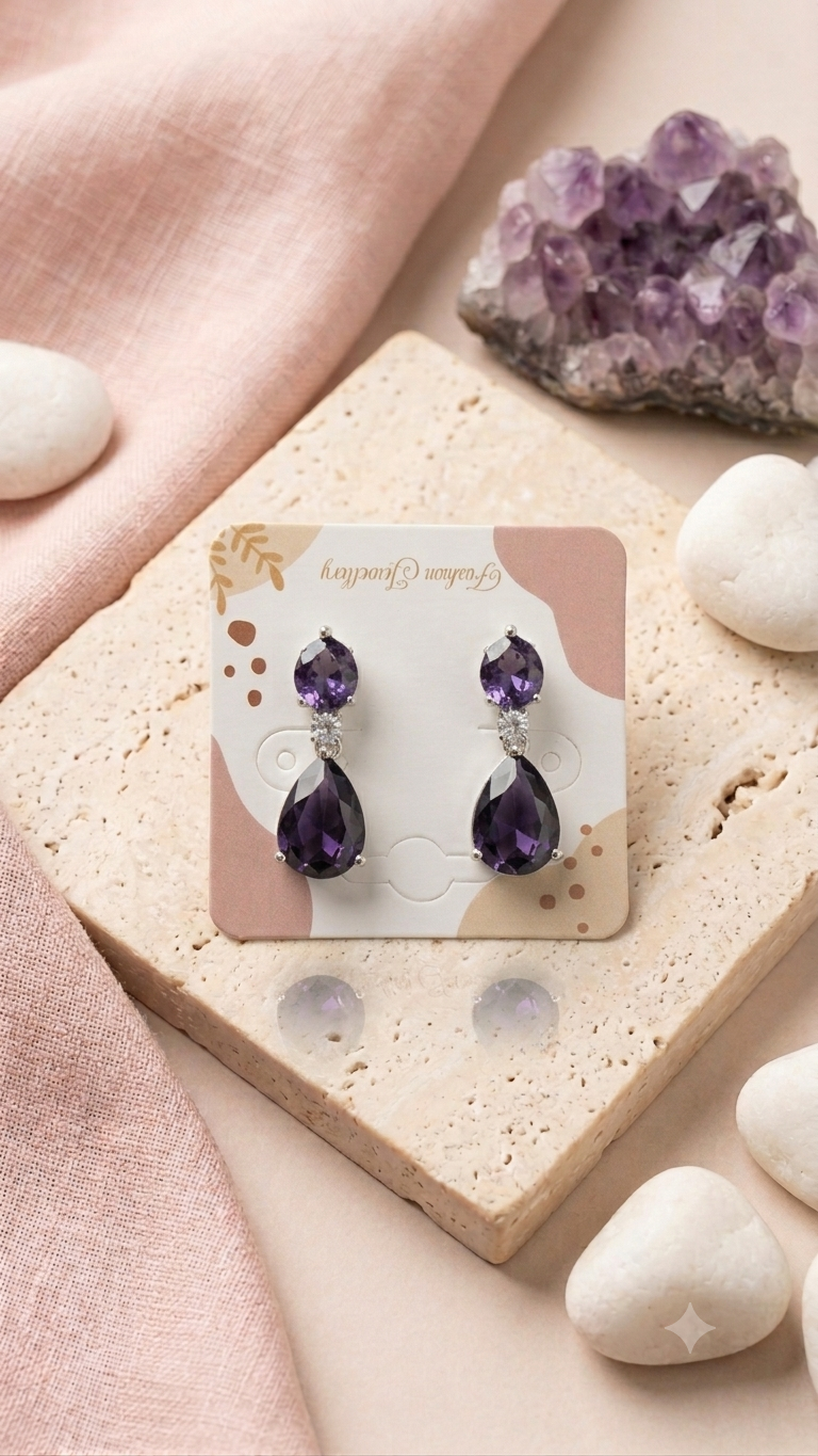 Purple Rain Drop