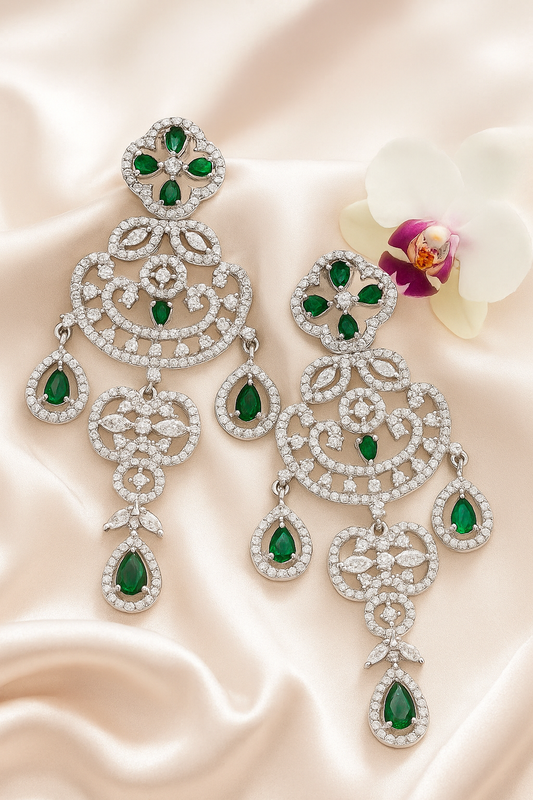 Zehra Green Dangle