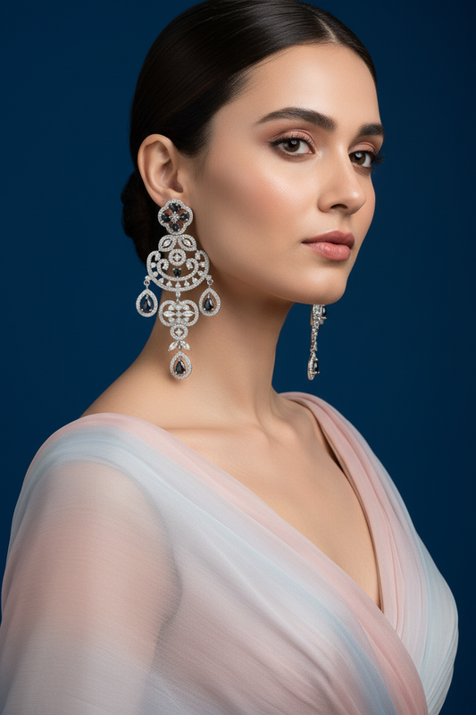 Zehra Royal Blue Dangle