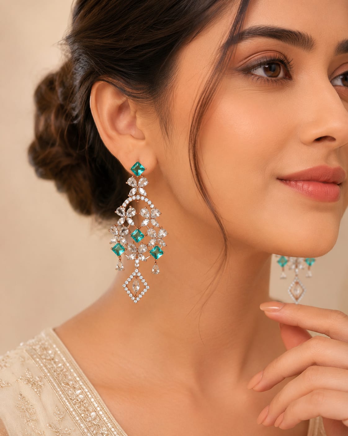 Turquoise Charm Dangler