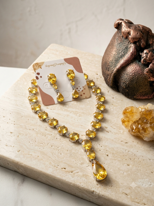 Honey Lavy Necklace Set