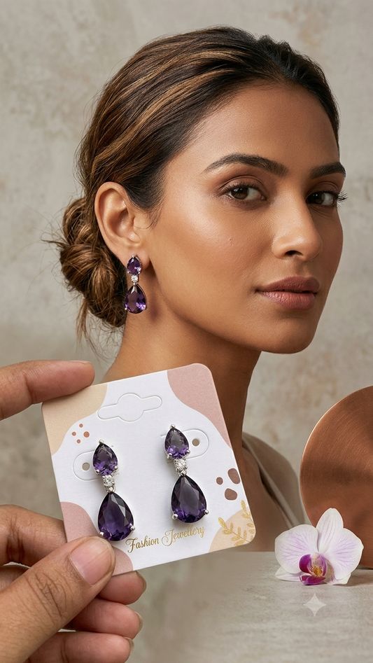 Purple Rain Drop